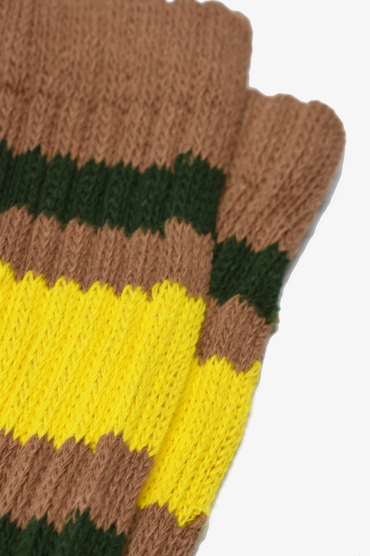 Old School Ribbed Crew Socks
