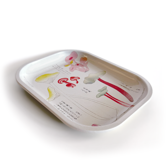 Mushroom Tray White