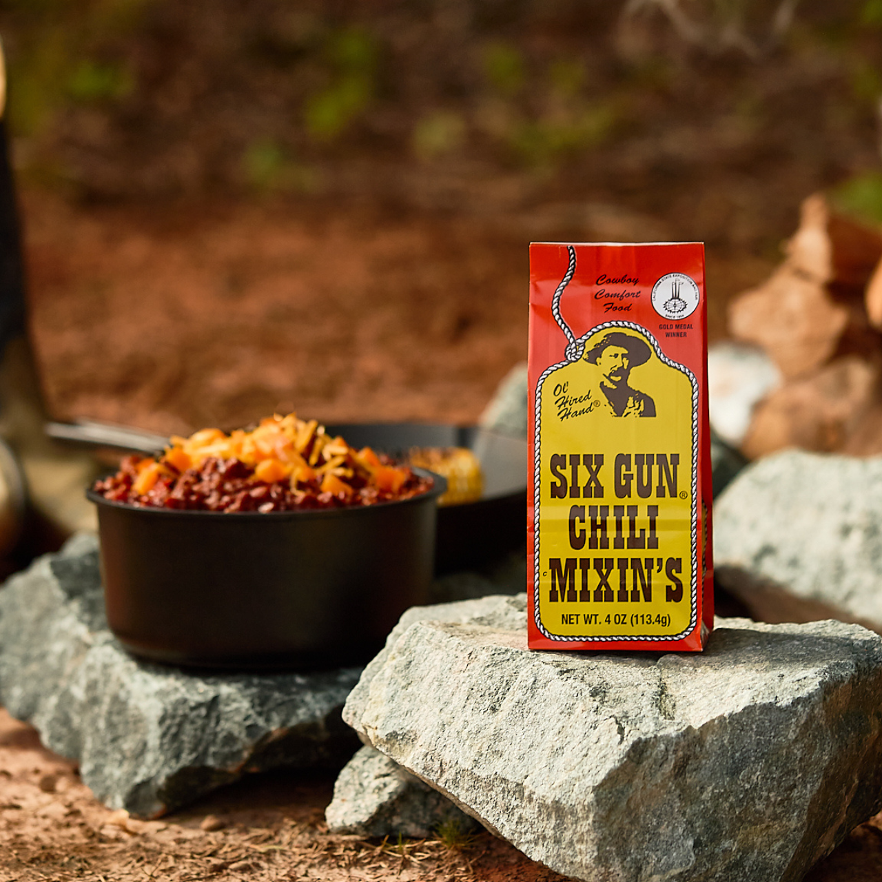 Six Gun Chili Mixin's – Award-Winning Texas Chili Seasoning