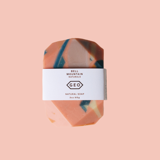 Terrazzo Faceted Gem Soap