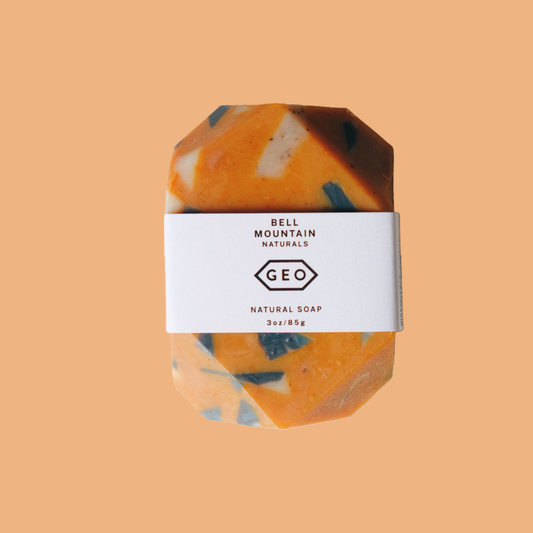 Terrazzo Faceted Gem Soap