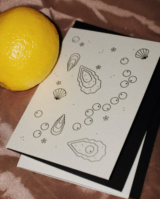 Delicacies Card _ Oysters