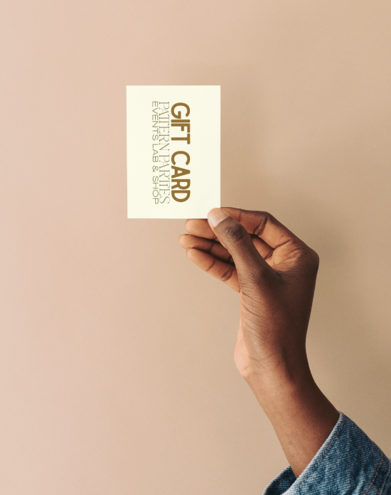 GIFT CARD / THANKS FOR YOUR SUPPORT !