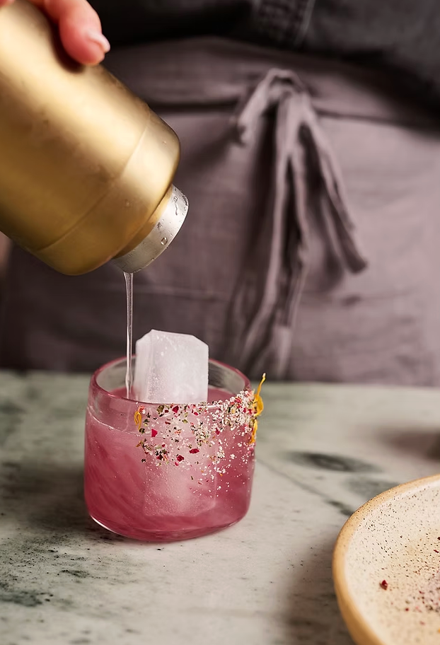 Rose Cardamom Meyer Lemon Mixers