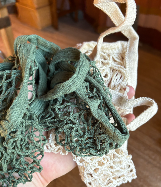 MESH NET GROCERY TOTE BAG