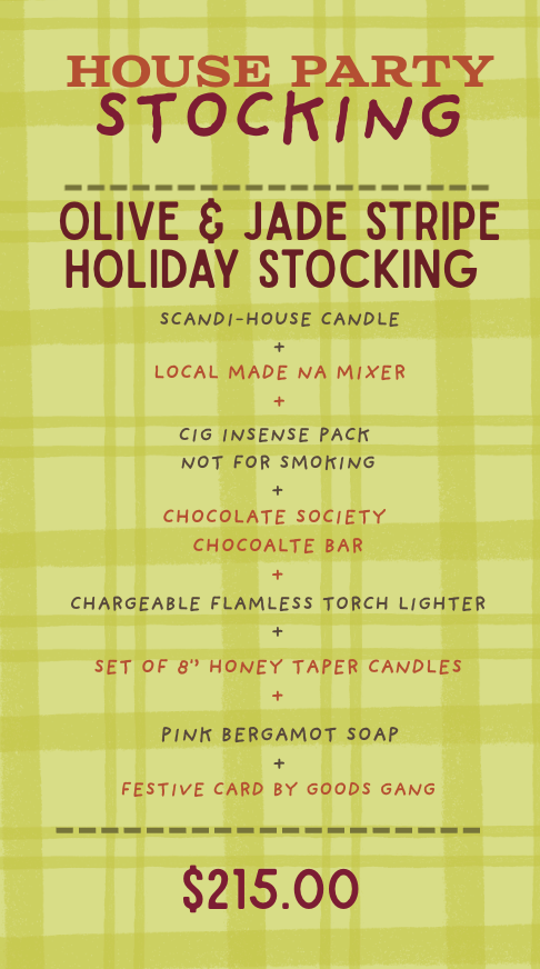 HOUSE PARTY STOCKING