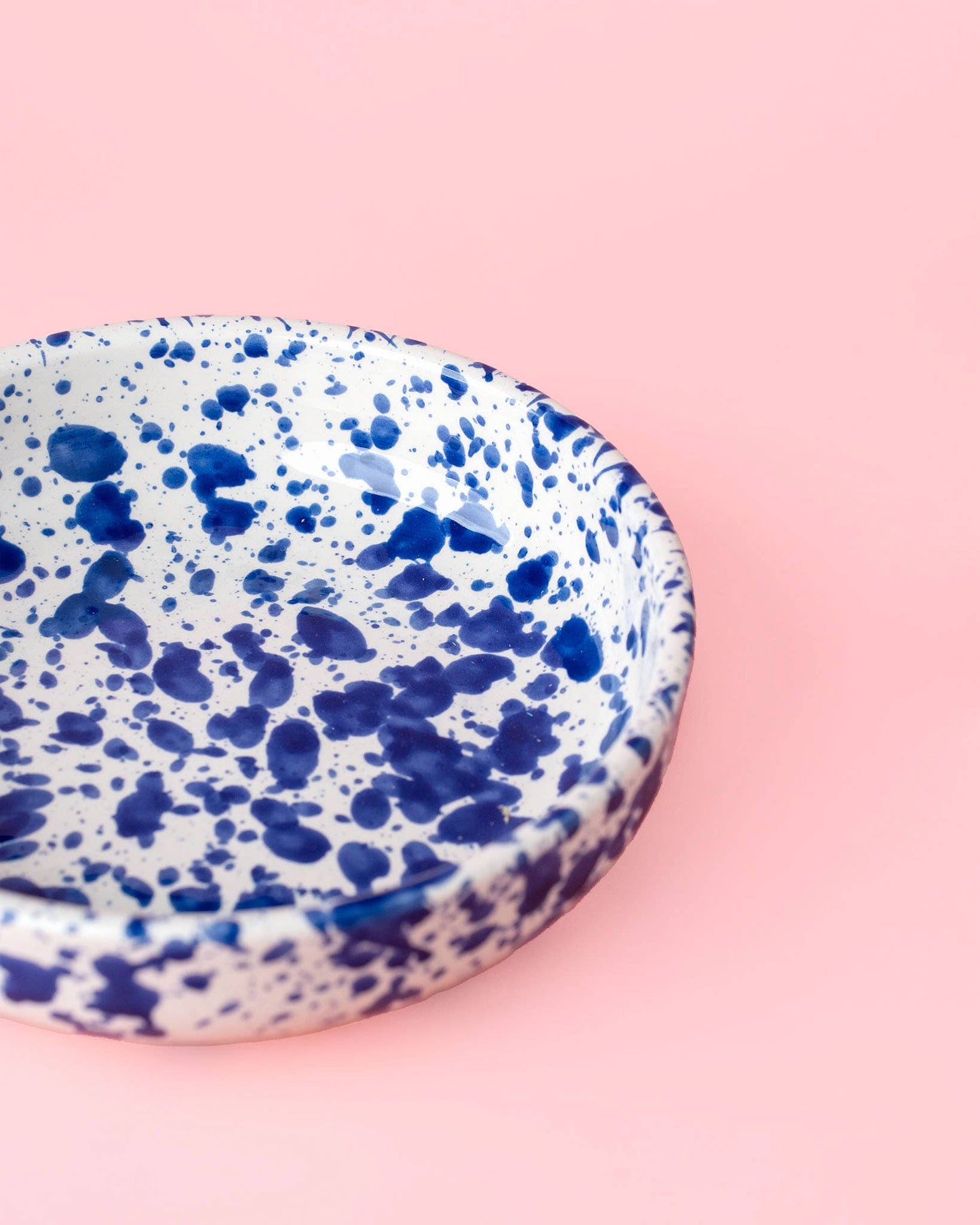 Blue Platter Ceramic Dish