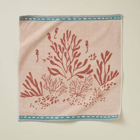 Coral Hand Towel