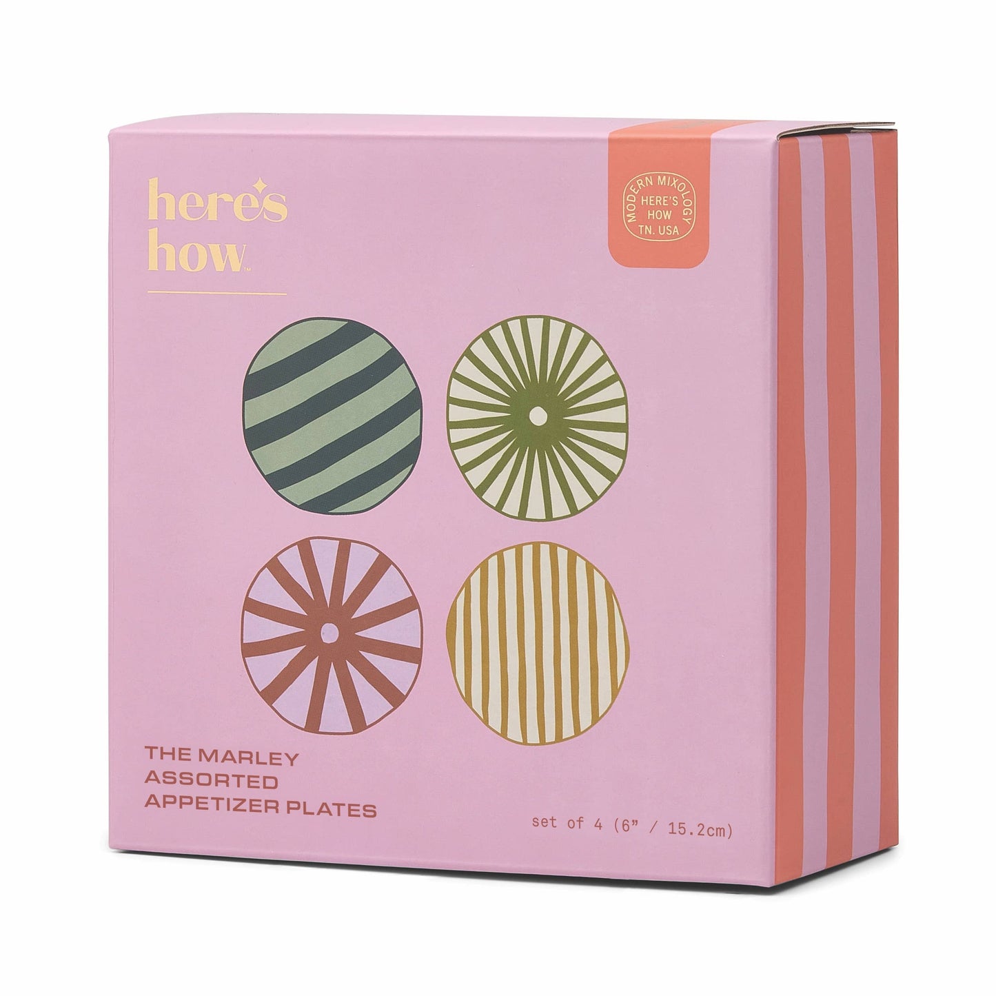 The Marley Set Of 4 Appetizer Plates