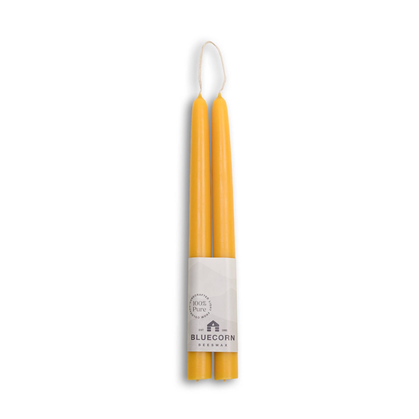Beeswax Taper Candles – Dripless & Handmade in USA