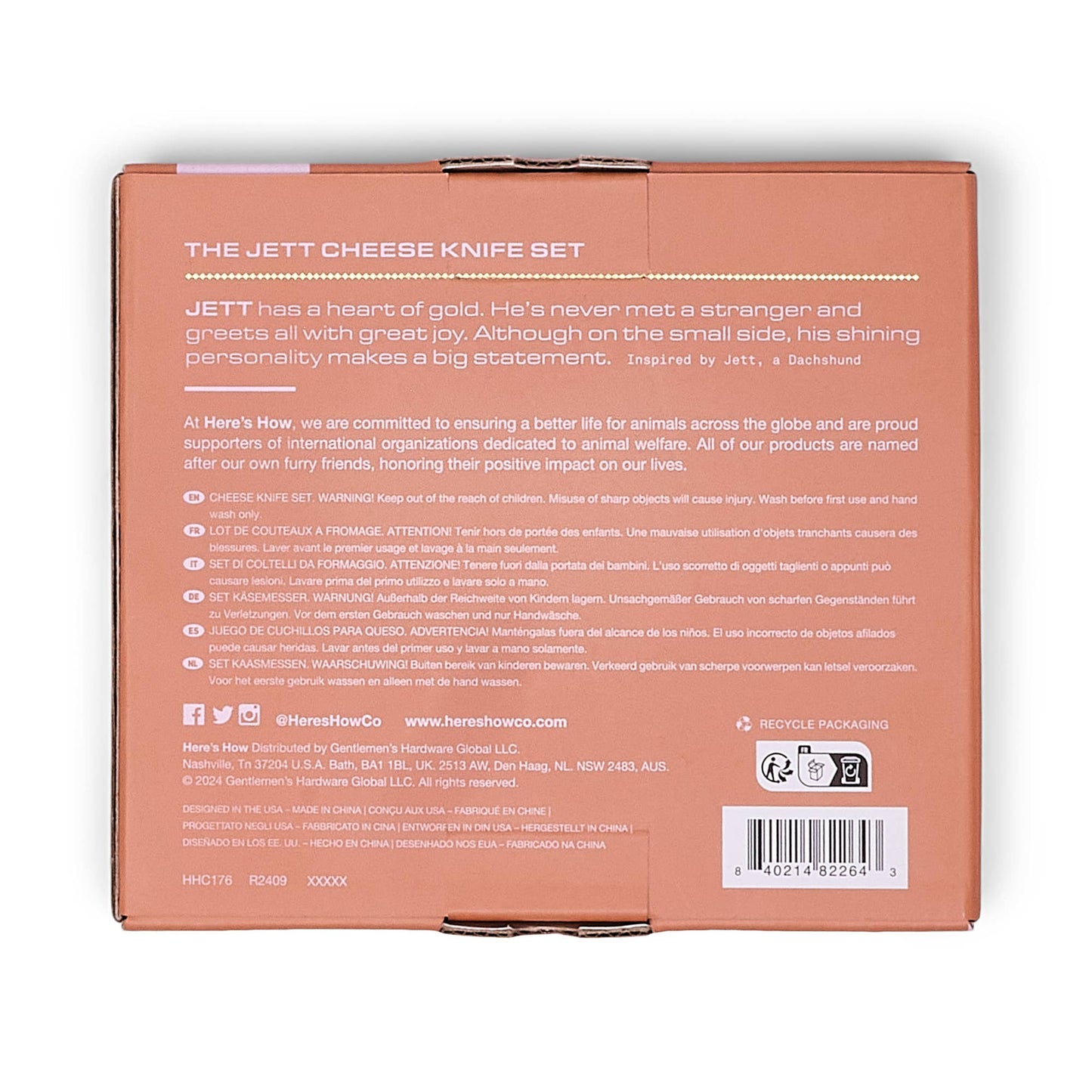 The Jett Cheese Knife Set