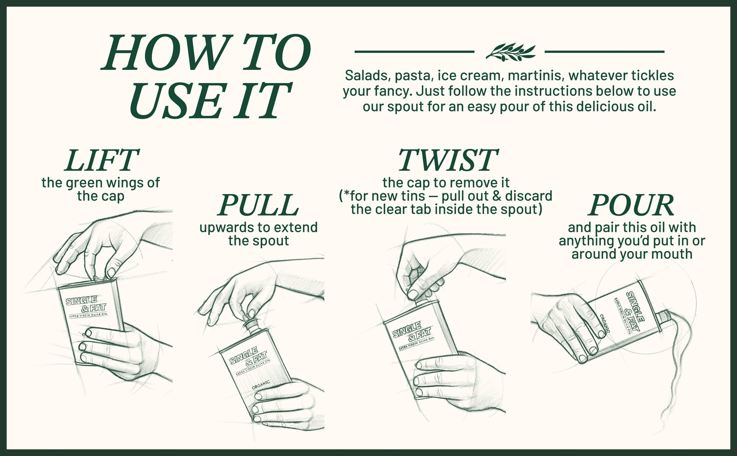 Single & Fat_ California Organic Extra Virgin Olive Oil